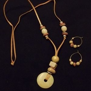 Boho Necklace and Earings